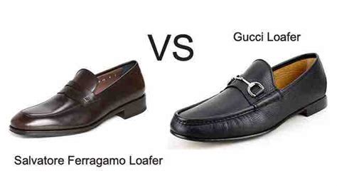 gucci vs ferragamo loafers|Salvatore Ferragamo vs Gucci Loafer Shoes: Which Is .